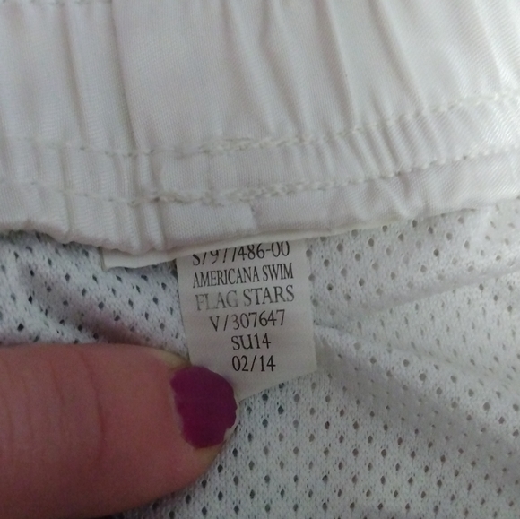 3/$10 ⭐ Boys American Flag Patriotic Swim Trunks Pants Bottoms Small - Picture 2 of 7